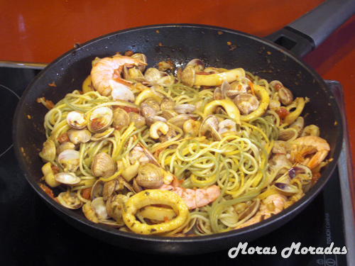 espaguetis frutti di mare espaguetis frutti di mare