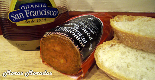 ingredientes de torrada con sobrasada y miel ingredientes de torrada con sobrasada y miel