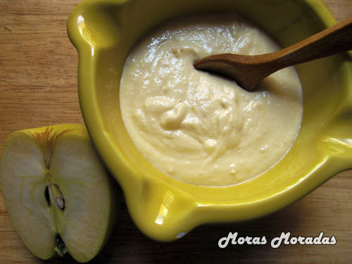 salsa mayonesa con ajo y manzana salsa mayonesa con ajo y manzana