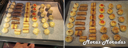 cocer los panellets