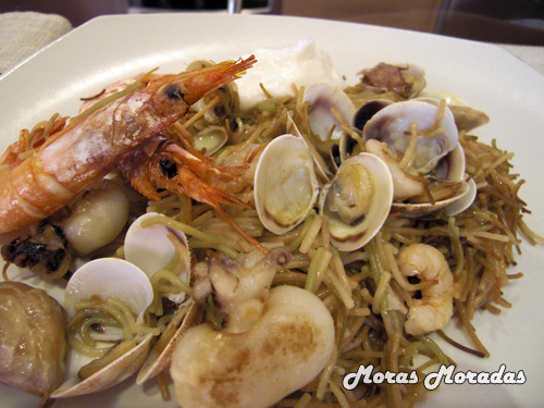 fideuá al horno fideuá al horno