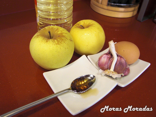 ingredientes salsa mayonesa con ajo y manzana ingredientes salsa mayonesa con ajo y manzana