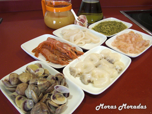 ingredientes para hacer la fideuá al horno ingredientes para hacer la fideuá al horno