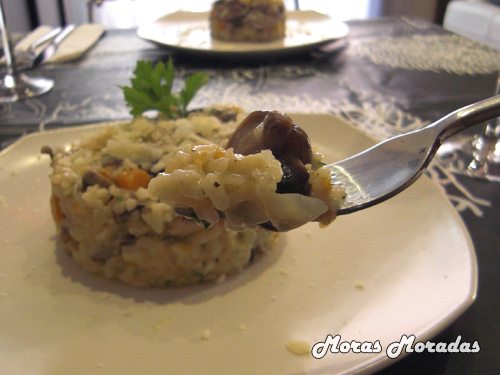 risotto de setas y calabaza risotto de setas y calabaza