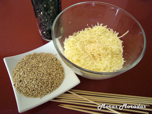 ingredientes para hacer piruletas de queso ingredientes para hacer piruletas de queso