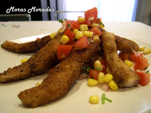 pescado al cajún