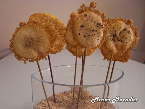 piruletas de queso piruletas de queso