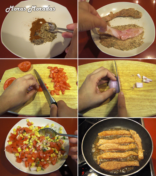 como preparar pescado al cajún