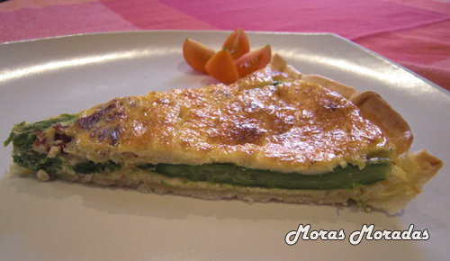 quiche de espárragos verdes y jamón serrano quiche de espárragos verdes y jamón serrano