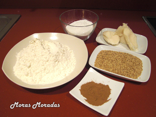ingredientes para hacer mantecados de canela y ajonjolí ingredientes para hacer mantecados de canela y ajonjolí