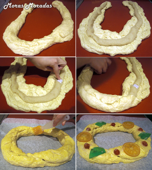 rellenar y decorar el roscón de reyes rellenar y decorar el roscón de reyes