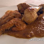 pollo con gambas pollo con gambas