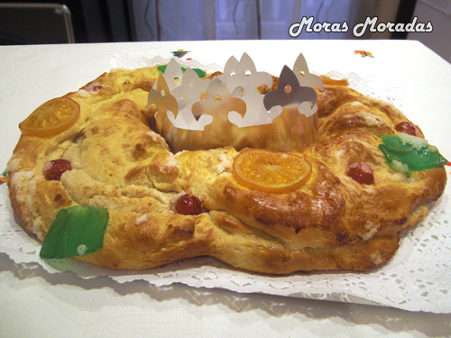 roscón de reyes de mazapán roscón de reyes de mazapán
