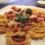 espaguetis con salsa de tomate espaguetis con salsa de tomate