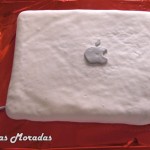 pastel macbook hecho con fondant de nubes pastel macbook hecho con fondant de nubes
