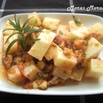 queso marinado con tomate queso marinado con tomate