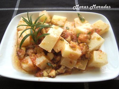 queso marinado con tomate queso marinado con tomate