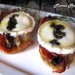 torrada de escalivada y queso de cabra torrada de escalivada y queso de cabra