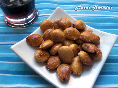 almendras fritas saladas almendras fritas saladas