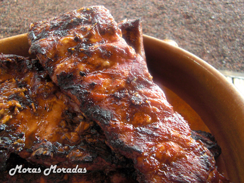 costillas con salsa barbacoa costillas con salsa barbacoa