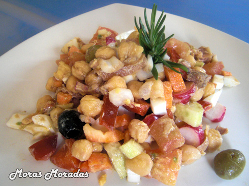 ensalada de garbanzos ensalada de garbanzos