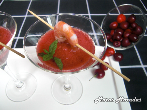 gazpacho de cerezas gazpacho de cerezas