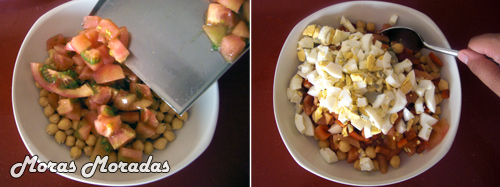 como hacer ensalada de garbanzos como hacer ensalada de garbanzos