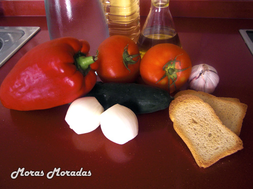 ingredientes para hacer gazpacho andaluz ingredientes para hacer gazpacho andaluz