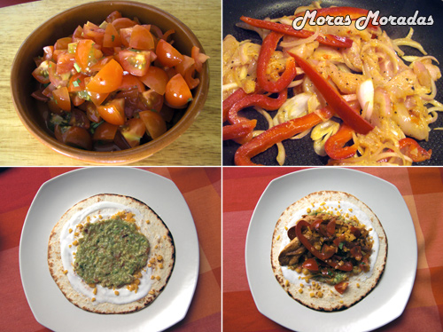 como hacer fajitas de pollo como hacer fajitas de pollo