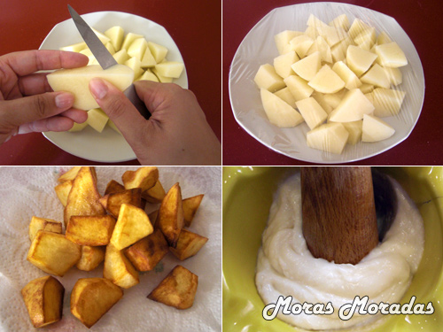 como hacer patatas bravas como hacer patatas bravas