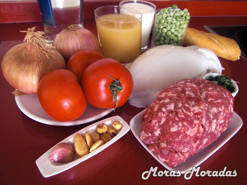 ingredientes para hacer albóndigas con sepia ingredientes para hacer albóndigas con sepia