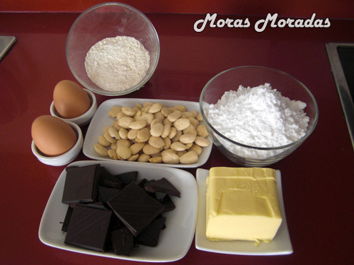 ingredientes para hacer brownie de chocolate ingredientes para hacer brownie de chocolate