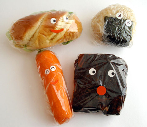envoltorios bento para el desayuno
