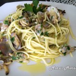espaguetis con almejas