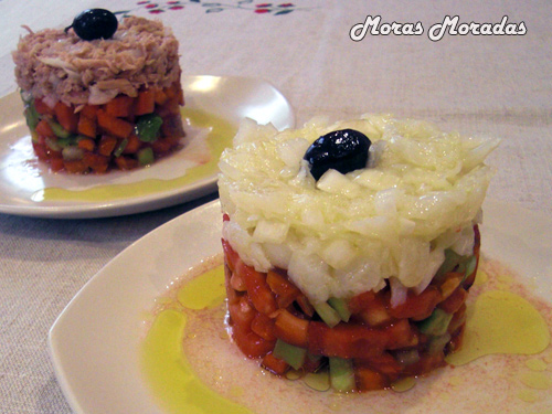 esqueixada de bacalao