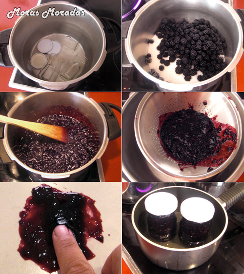 como hacer mermelada de moras casera