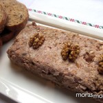 paté de pollo con nueces y champiñones