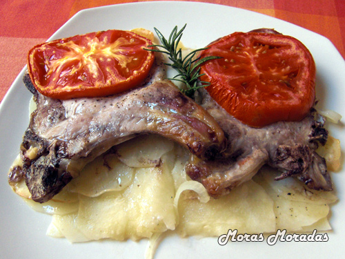 chuletas al horno