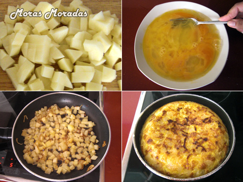 como hacer una tortilla de patatas