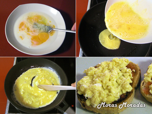 Como cocinar un huevo revuelto