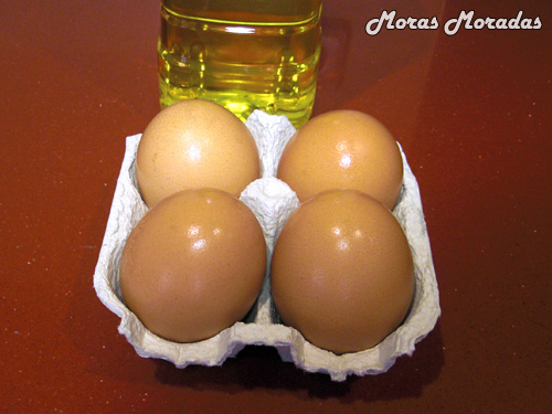 ingredientes para hacer un huevo frito