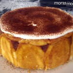 charlota de chocolate
