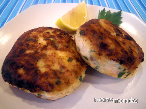croquetas de salmón