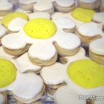 galletas con forma de flor