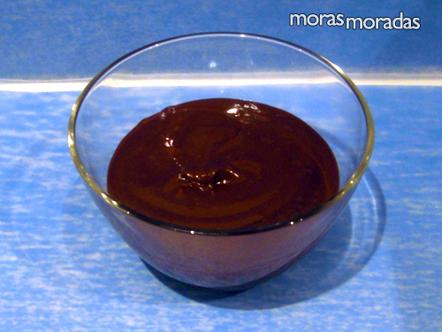 ganaché de chocolate