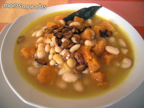 habichuelas con calabaza