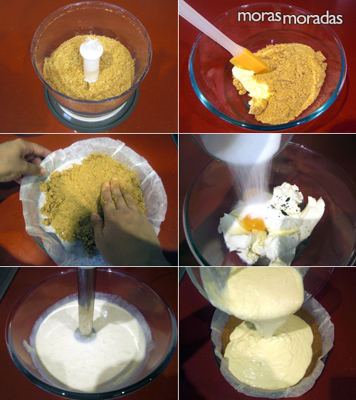 como hacer cheescake o tarta de queso