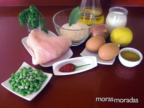 ingredientes para hacer pescado con arroz