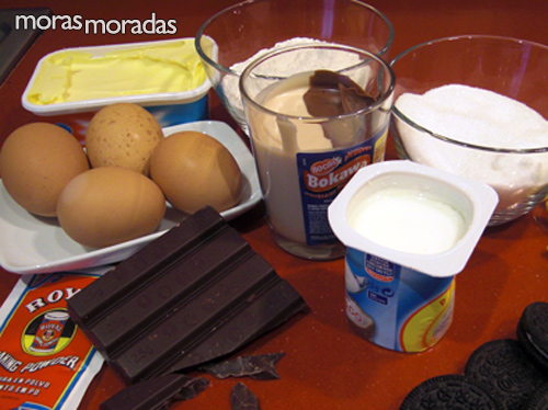 ingredientes para el bizcocho de la maceta