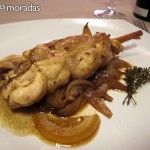 muslos de pollo a la naranja con especias